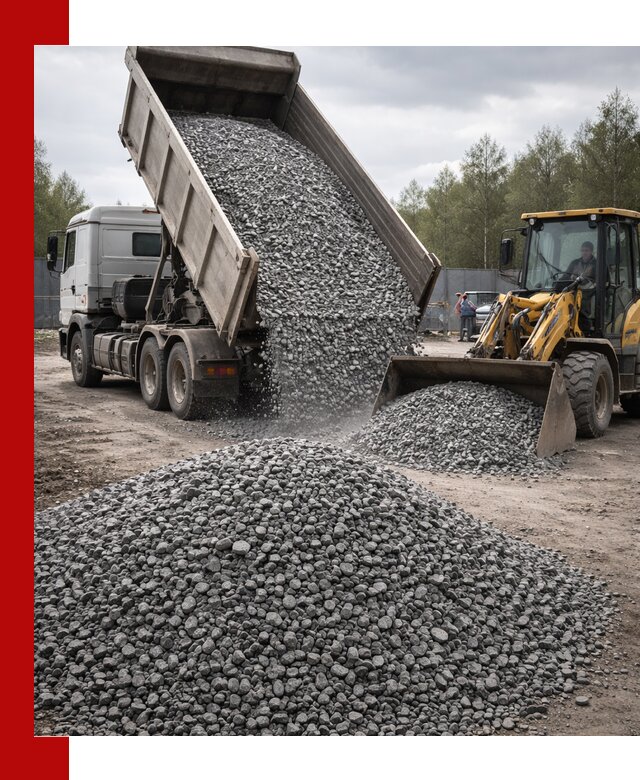 Доставка и продажа щебня гранитного в Дагестанских Огнях
