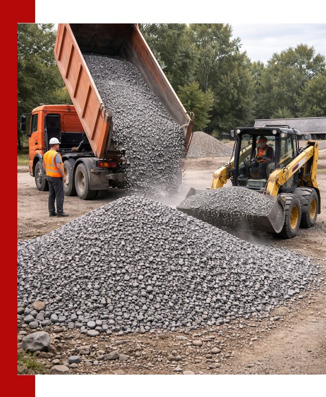 Купить гранитный щебень фракции 5–10 в Дагестанских Огнях с доставкой