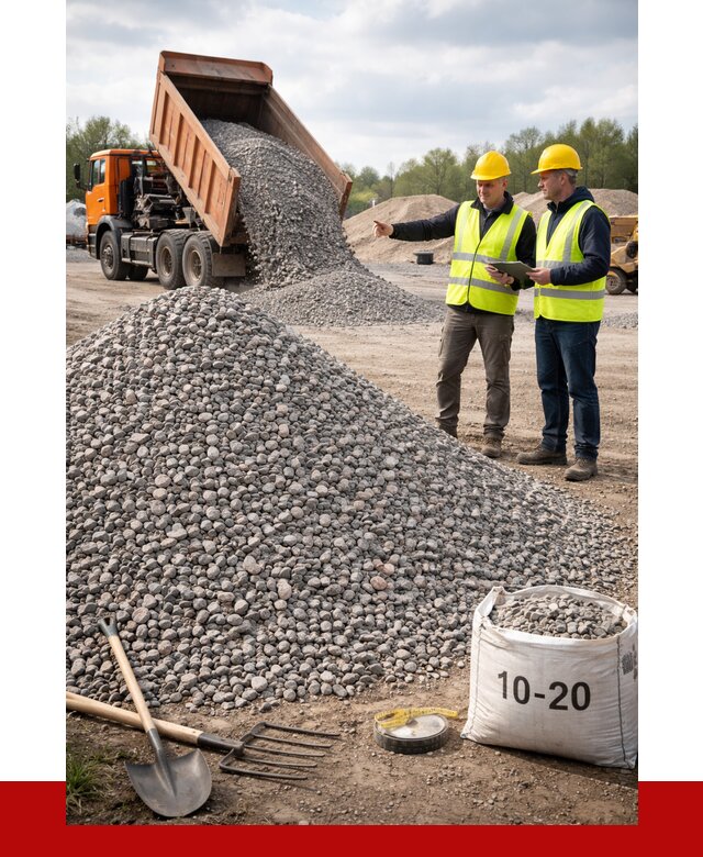 Гранитный щебень фракция 10-20 в Дагестанских Огнях от 4336 руб.|ПРОНЕРУДДгс