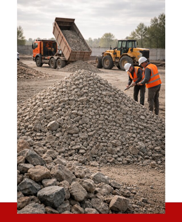 Гранитный щебень фракция 40-70 в Дагестанских Огнях от 2581 руб ПРОНЕРУДДгс