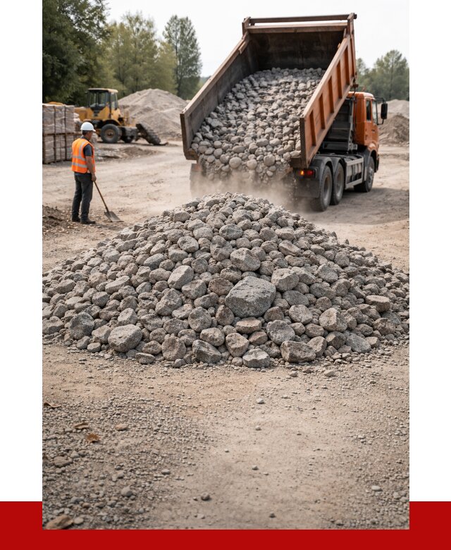 Гранитный щебень фракция 70-150 в Дагестанских Огнях от 1703 | ПРОНЕРУДДгс