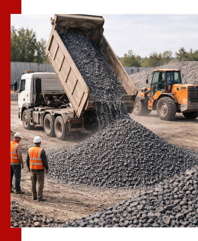 Доставка и продажа щебня габбро-диабаза в Дагестанских Огнях