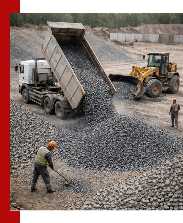 Щебень габбро-диабаз фр. 5-20 с доставкой в Дагестанских Огнях