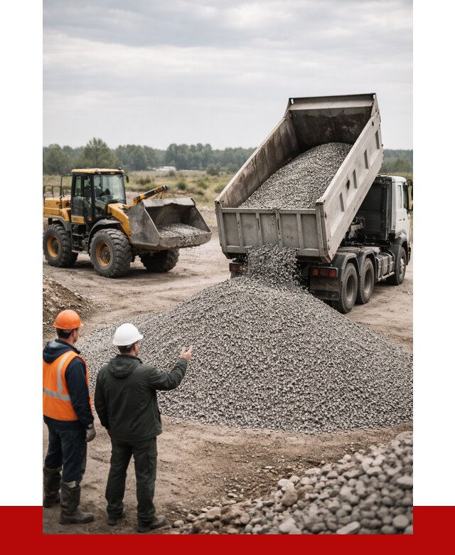 гравийный щебень фракция 3-10 в Дагестанских Огнях от 3303 р. ПРОНЕРУДДгс
