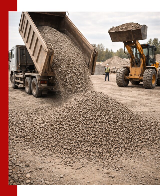 Гравийный щебень фракция 3–10 с доставкой в Дагестанских Огнях