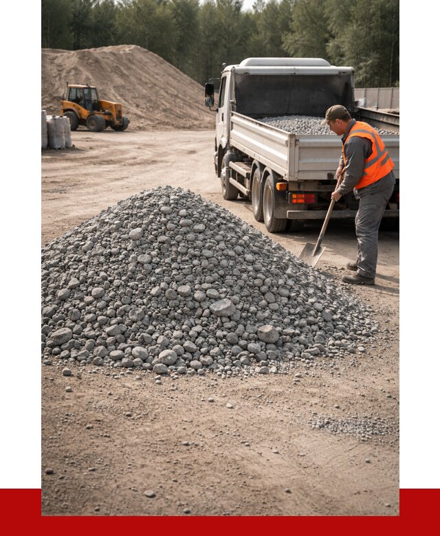 Гравийный щебень фракция 5-10 в Дагестанских Огнях от 2271 р. | ПРОНЕРУДДгс