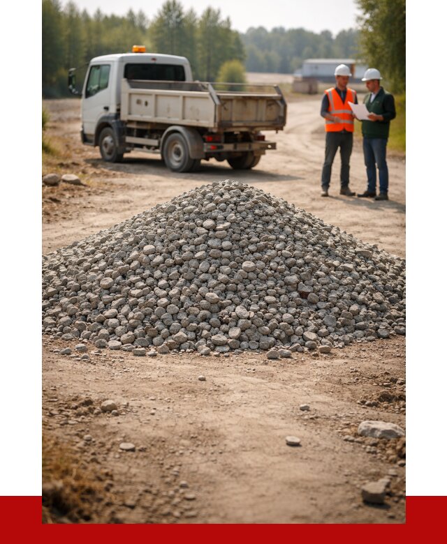 Гравийный щебень фракция 20-40 в Дагестанских Огнях от 1239 р. | ПРОНЕРУДДгс