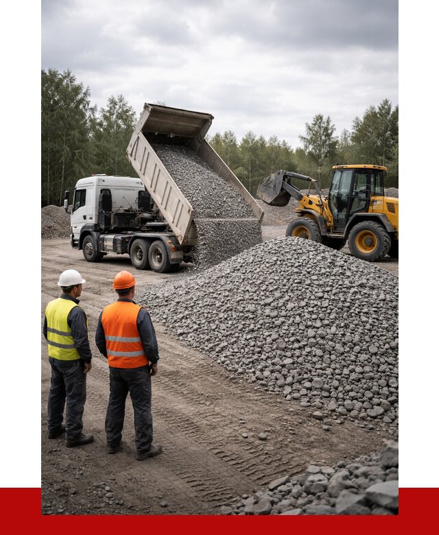 Гравийный щебень фракция 40-70 в Дагестанских Огнях от 9807р | ПРОНЕРУДДгс