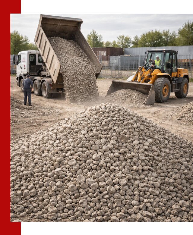 Доломитовый щебень фракции 20–41 с доставкой в Дагестанских Огнях