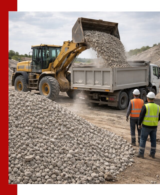 Доломитовый щебень фракция 40–71 доставка и продажа в Дагестанских Огнях