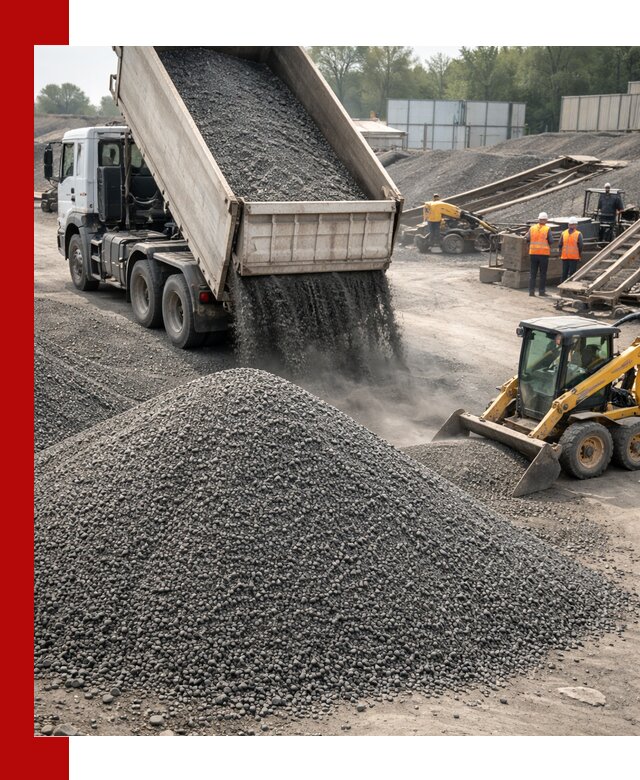Вторичный щебень фракция 0–5 с доставкой в Дагестанских Огнях