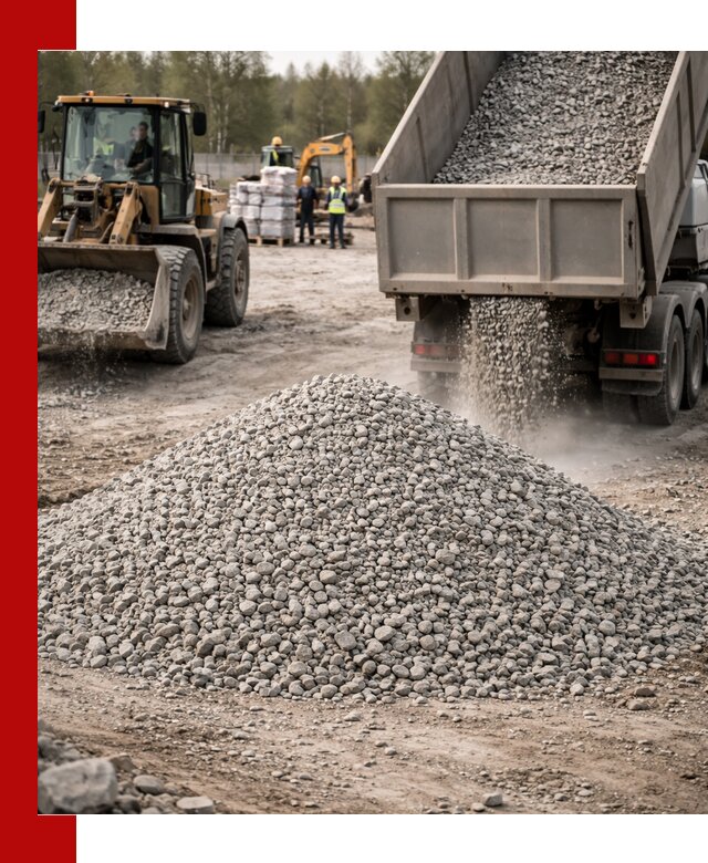 Вторичный щебень фракции 5-20 в Дагестанских Огнях — доставка и продажа крупнотоннажно