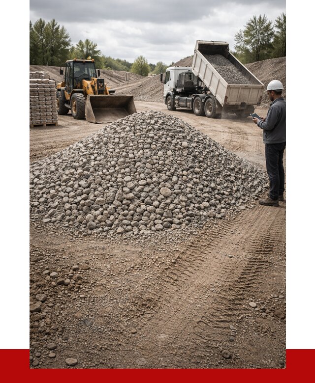 Купить бетонный щебень в Дагестанских Огнях, от 3303 р. ПРОНЕРУДДгс