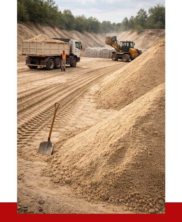 Карьерный песок мелкозернистый в Дагестанских Огнях от 9291 р. | ПРОНЕРУДДгс