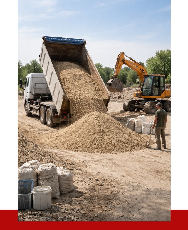 Купить речной песок в Дагестанских Огнях от 1239 р. за куб | ПРОНЕРУДДгс