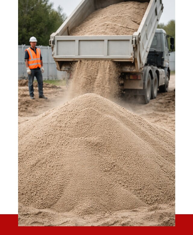 Купить сеяный песок с доставкой в Дагестанских Огнях от 2271 р ПРОНЕРУДДгс