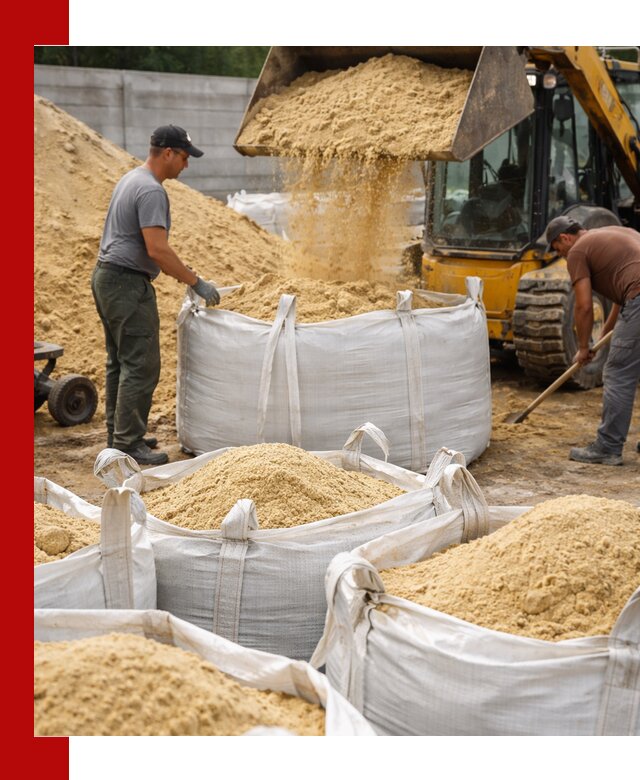 Поставка качественного песка для кладки в Дагестанских Огнях