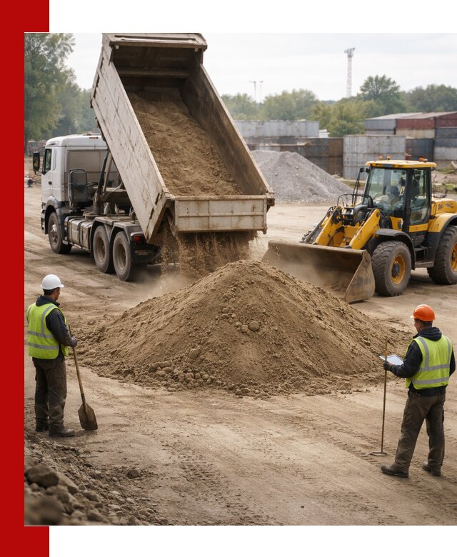 Доставка и продажа пескогрунта оптом и в розницу в Дагестанских Огнях