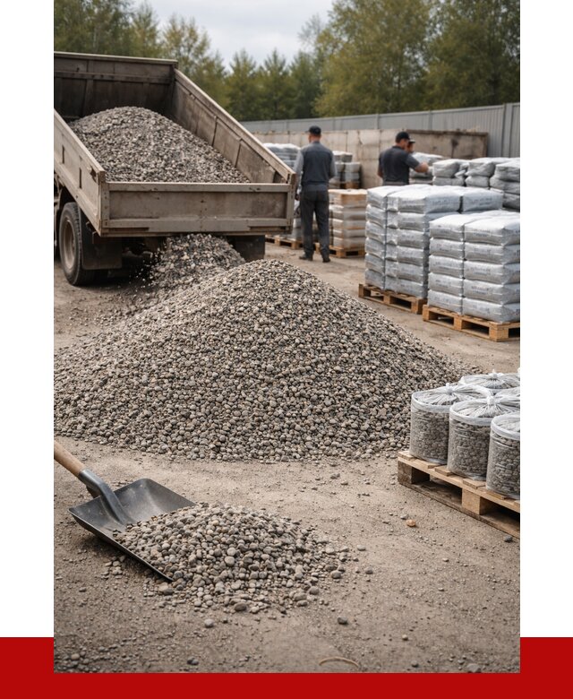 Гравий фракция 5-20 в Дагестанских Огнях купить от 2374 р. ПРОНЕРУДДгс