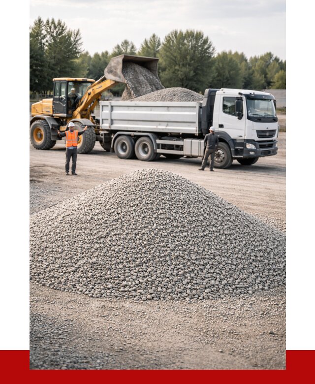 Купить мытый гравий в Дагестанских Огнях от 3613 р, доставка ПРОНЕРУДДгс