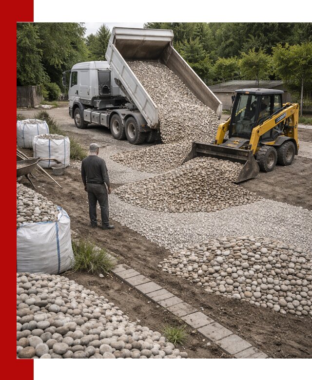 Доставка морской гальки оптом и в розницу в Дагестанских Огнях