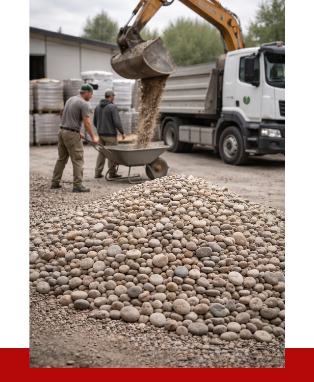 Галька декоративная в Дагестанских Огнях от 3303 р. за куб | ПРОНЕРУДДгс
