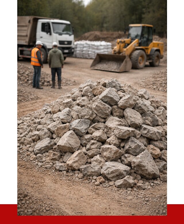 Купить бутовый камень с доставкой в Дагестанских Огнях от 2374 р. | ПРОНЕРУДДгс