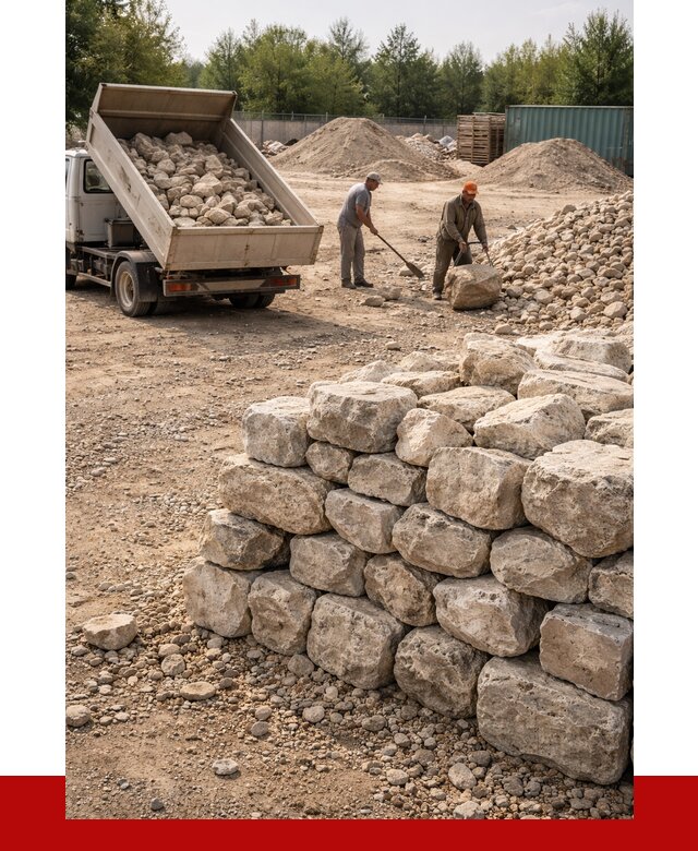 Бутовый камень известняковый в Дагестанских Огнях от 4336 р. | ПРОНЕРУДДгс