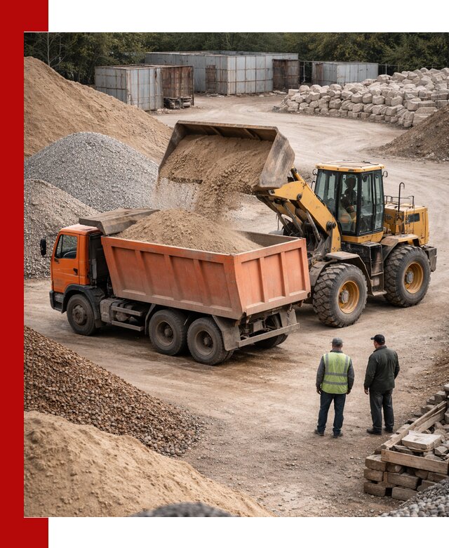 Доставка сыпучих смесей и смесей для стройки в Дагестанских Огнях