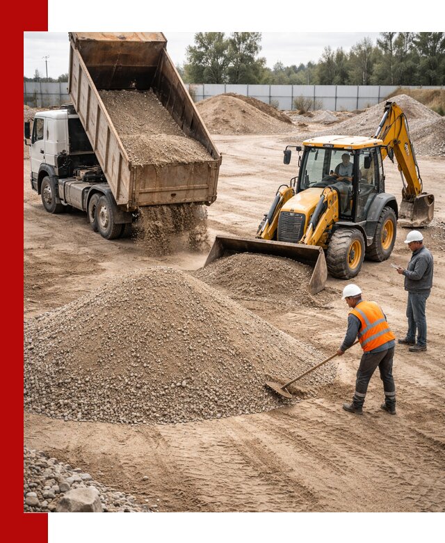 Поставка и доставка ПГС С4 в мешках и самосвалах в Дагестанских Огнях