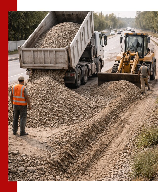 Опгс для устройства дорог и подсыпки в Дагестанских Огнях