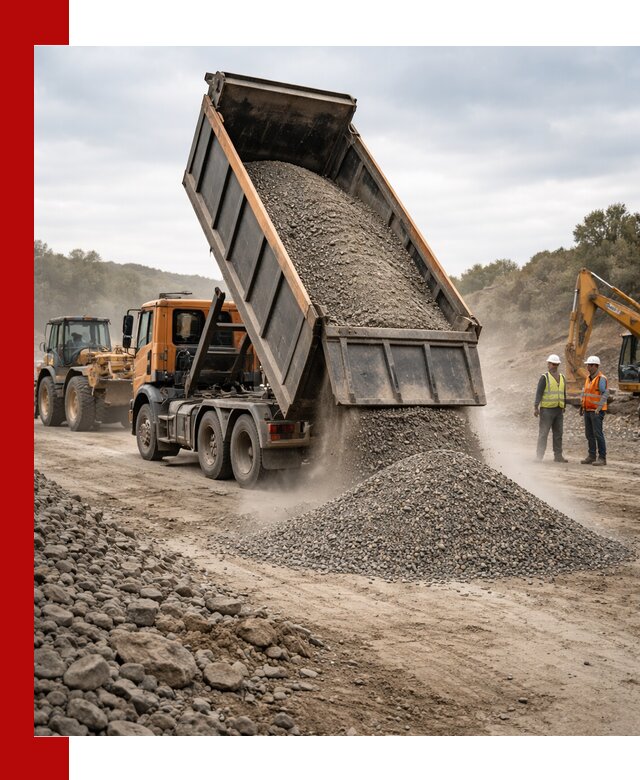 Щебёночно-песчаная смесь ЩПС С1 с доставкой в Дагестанских Огнях