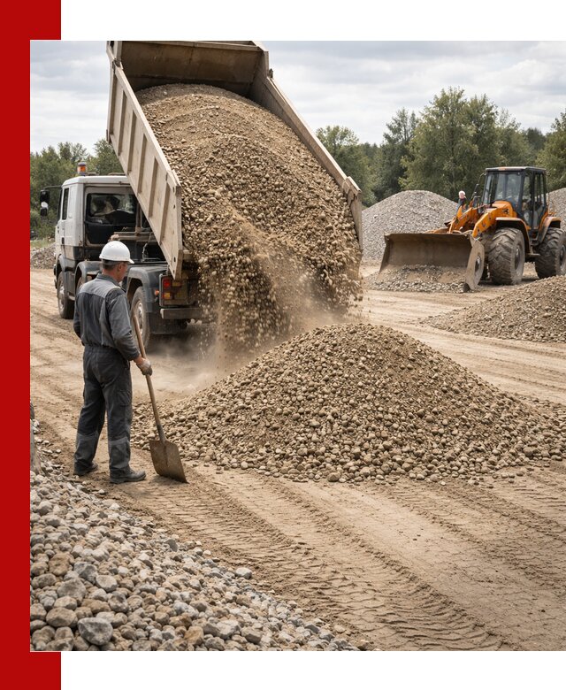 Доставка щпс С3 в Дагестанских Огнях самосвалами и бортовыми грузовиками