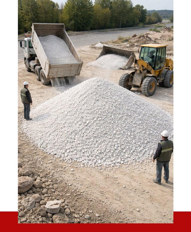 Белая мраморная крошка в Дагестанских Огнях от 4336 р. с доставкой | ПРОНЕРУДДгс