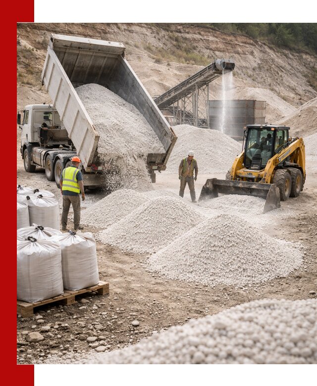 Доставка перлита в Дагестанских Огнях для тепло-, звуко- и гидроизоляции