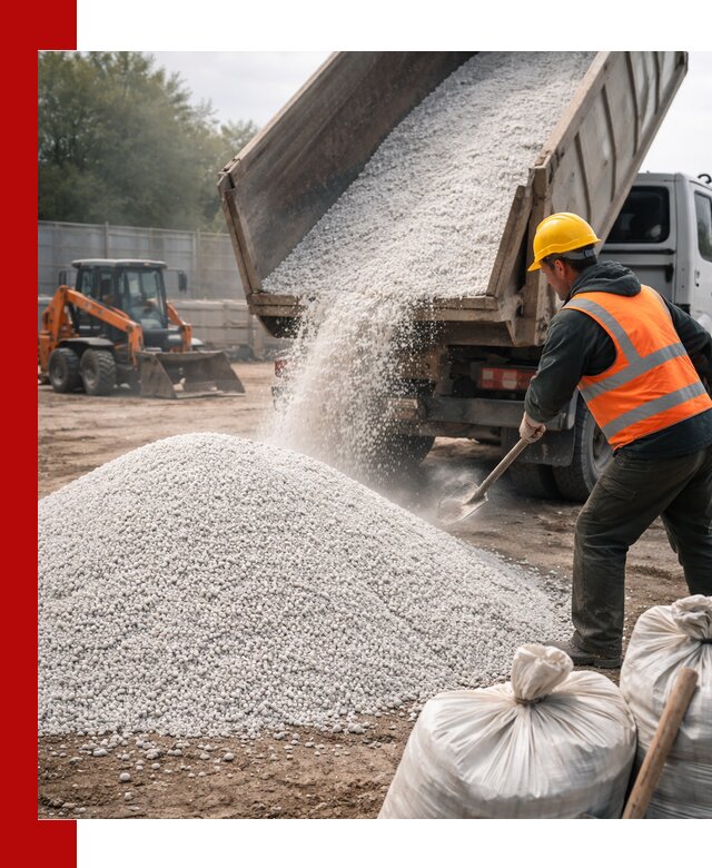 Доставка перлита вспученного в Дагестанских Огнях оптом и в розницу