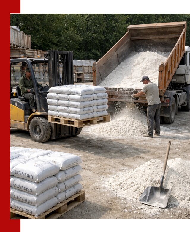 Доставка строительной извести оптом и в розницу в Дагестанских Огнях