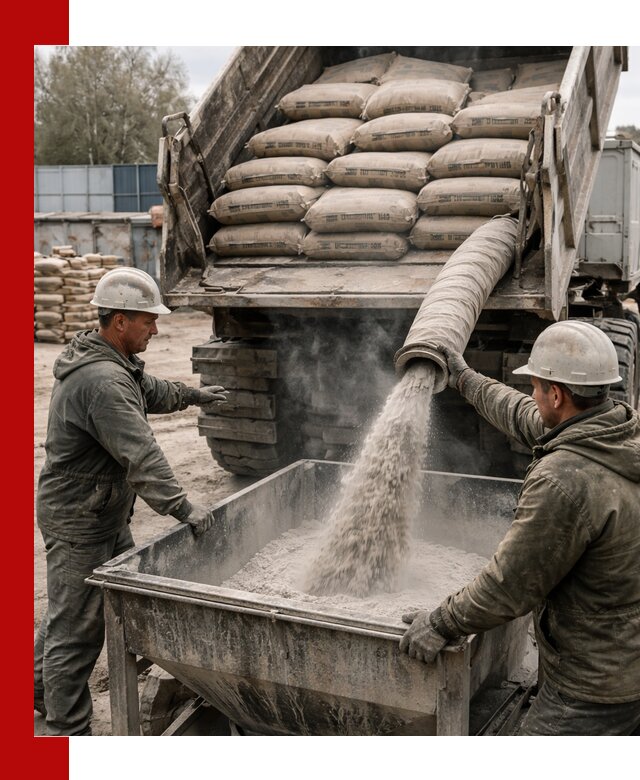 Доставка цемента М400 в Дагестанских Огнях оптом и в розницу