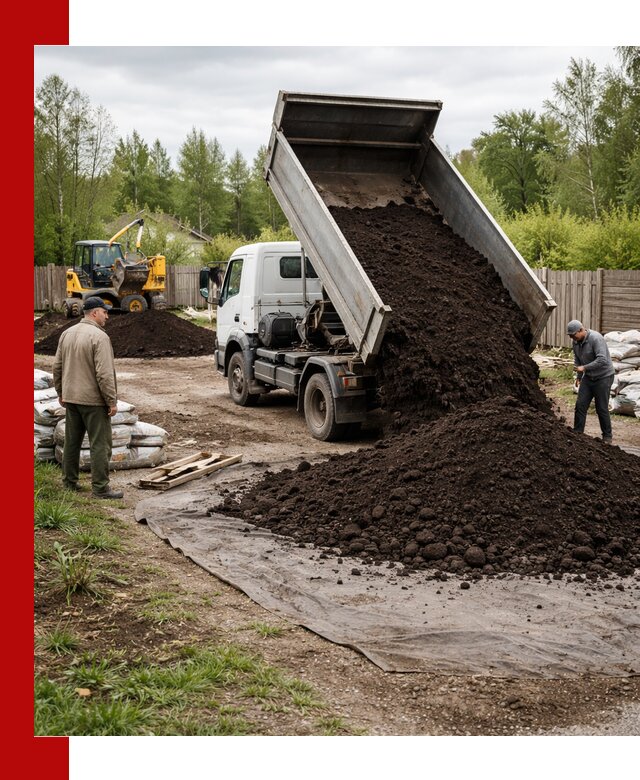 Доставка качественного почвогрунта в Дагестанских Огнях оптом и в розницу