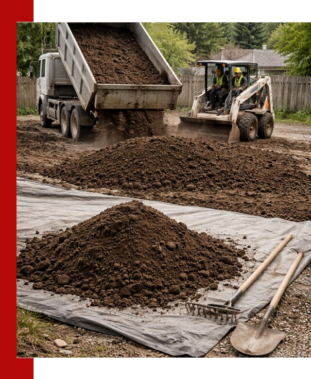 Грунт для отсыпки участка с доставкой в Дагестанских Огнях