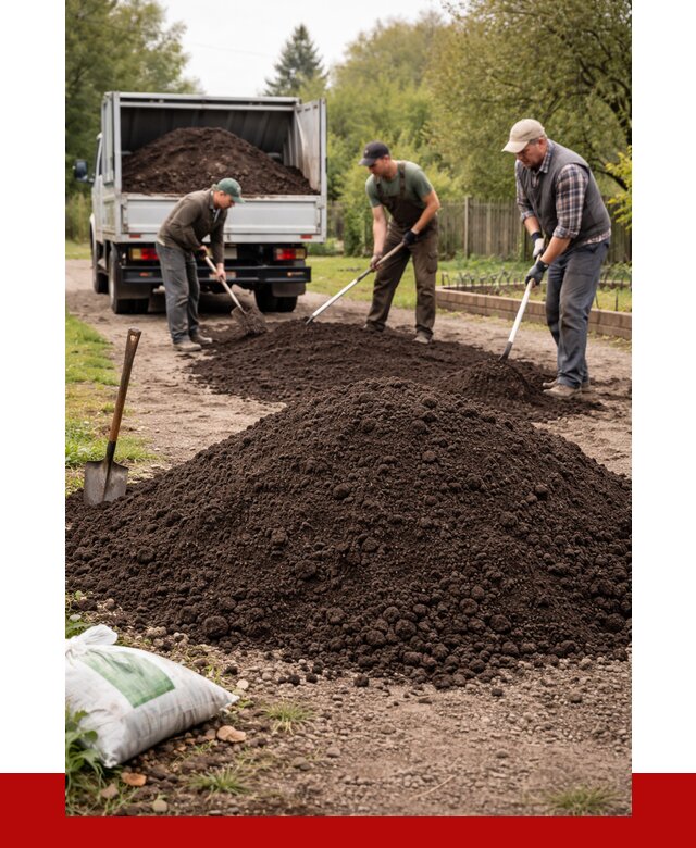 Купить землю для огорода в Дагестанских Огнях от 3303 р./куб | ПРОНЕРУДДгс