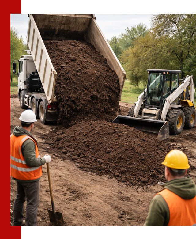 Плодородная смесь для улучшения почвы и восстановления в Дагестанских Огнях