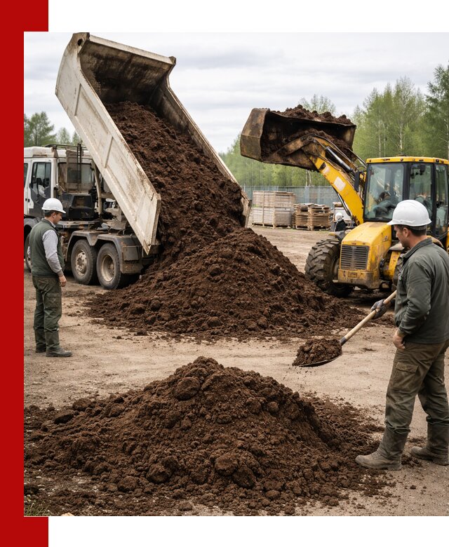 Доставка торфа оптом и в мешках в Дагестанских Огнях