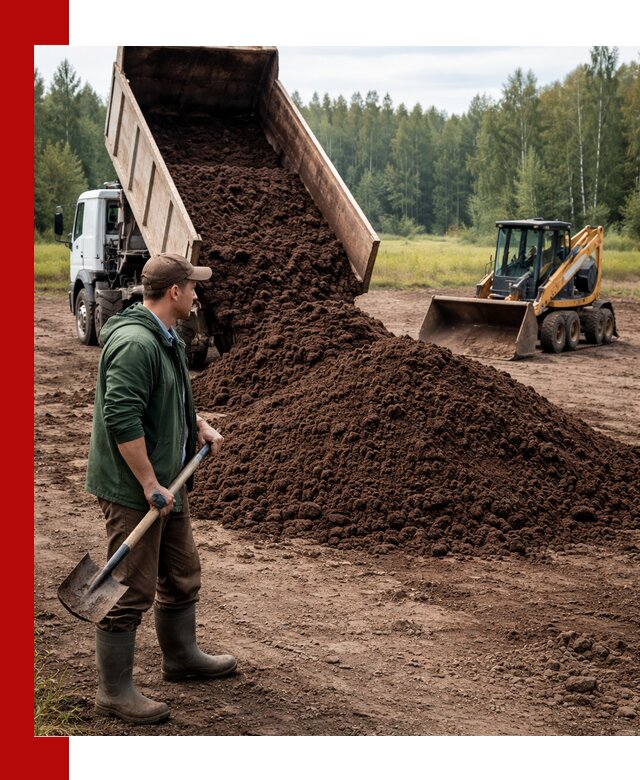 Купить верховой торф с доставкой в Дагестанских Огнях для садоводства и растений