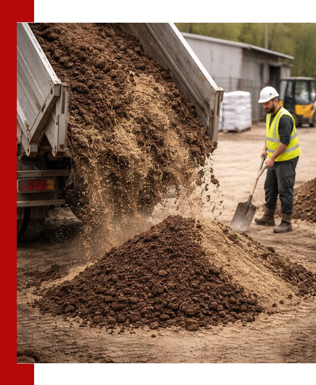 Доставка торфо-песчаной смеси в Дагестанских Огнях для строительства и озеленения