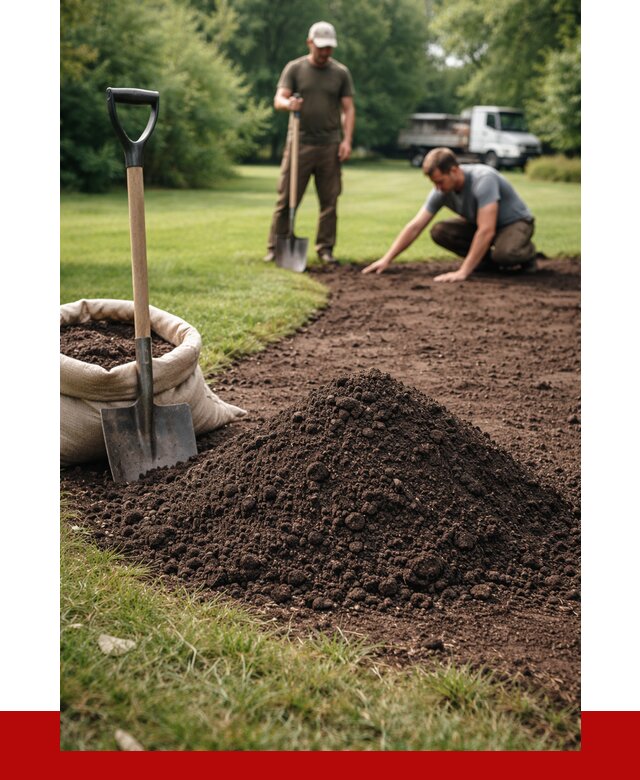 Купить чернозем для газона в Дагестанских Огнях от 4336 р. | ПРОНЕРУДДгс