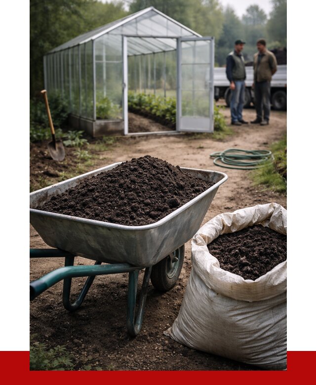 Чернозем для теплицы в Дагестанских Огнях с доставкой от 1548 р. | ПРОНЕРУДДгс