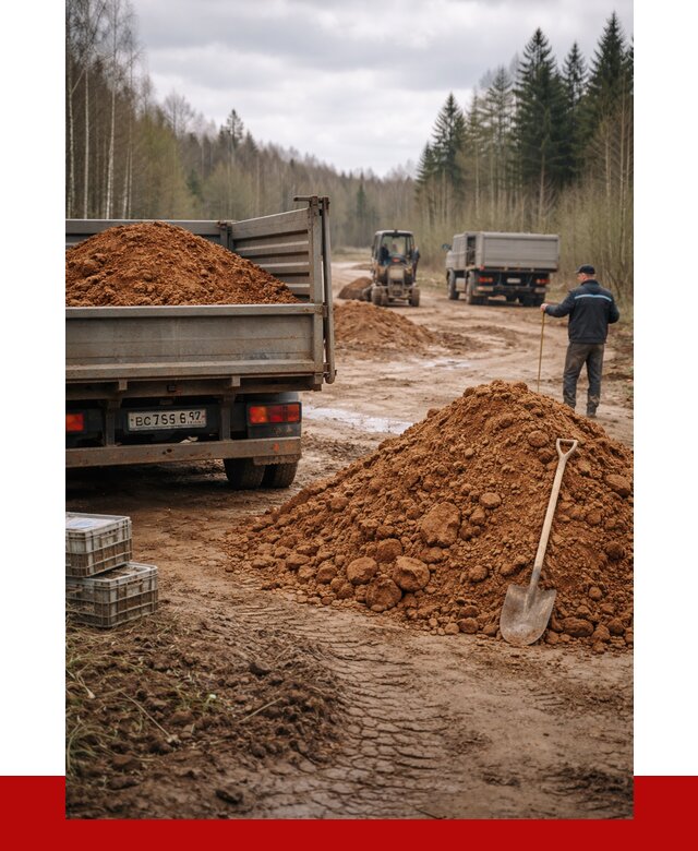 Глина и суглинки в Дагестанских Огнях от 4645 р. за куб | ПРОНЕРУДДгс