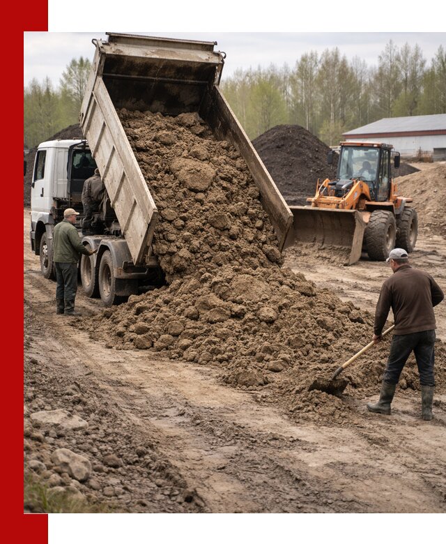 Доставка глин и суглинков в Дагестанских Огнях оптом и вкрай