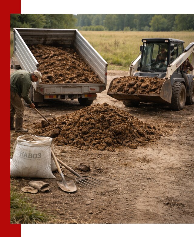 Доставка конского навоза в Дагестанских Огнях с разгрузкой и доставкой на объект